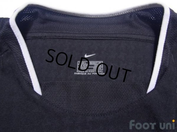 Photo5: Manchester United 2003-2005 Away Long Sleeve Shirt #10 van Nistelrooy Champions League Patch/Badge (5)