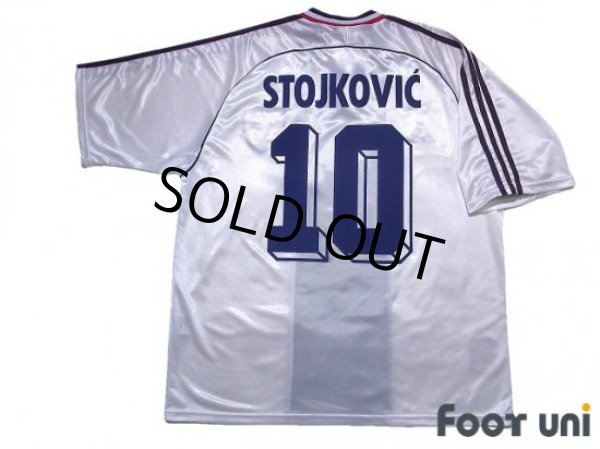 Photo2: Yugoslavia 1998 Away Shirt #10 Stojković (2)
