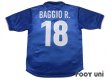 Photo2: Italy 1998 Home Shirt #18 Roberto Baggio (2)
