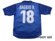 Photo2: Italy 1998 Home Shirt #18 Roberto Baggio (2)