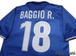 Photo4: Italy 1998 Home Shirt #18 Roberto Baggio (4)