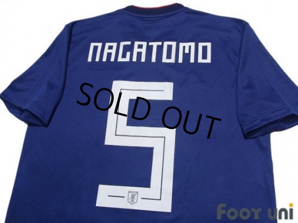 Photo4: Japan 2018 Home Shirt #5 Yuto Nagatomo (4)