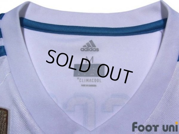 Photo5: Real Madrid 2017-2018 Home Shirt #22 Isco FIFA World Champions 2016 Patch/Badge (5)