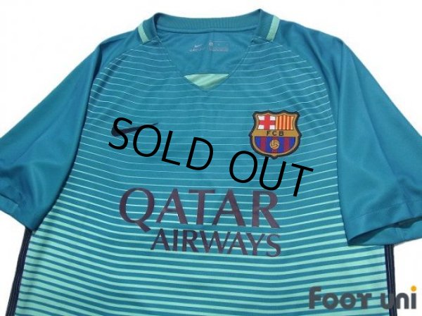 Photo3: FC Barcelona 2016-2017 Third Shirt (3)