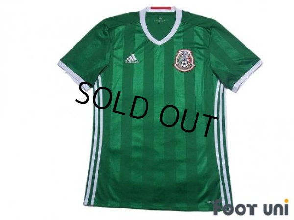 Photo1: Mexico 2016 Home Shirt (1)