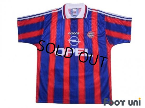 Photo1: Bayern Munchen 1995-1997 Home Shirt (1)