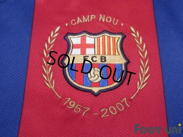 Photo5: FC Barcelona 2007-2008 Home Shirt Camp Nou 50th Anniversary LFP Patch/Badge (5)