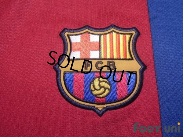 Photo6: FC Barcelona 2006-2007 Home Shirt #10 Ronaldinho LFP Patch/Badge (6)