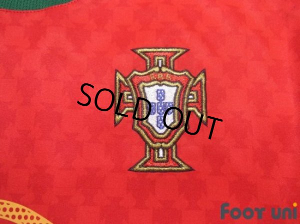 Photo6: Portugal Euro 2004 Home Shirt #17 Cristiano Ronaldo (6)