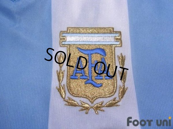 Photo6: Argentina 2002 Home Shirt #16 Aimar 2002 FIFA World Cup Korea Japan Patch/Badge (6)