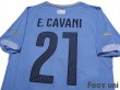 Photo4: Uruguay 2014 Home Shirt #21 Edinson Cavani (4)