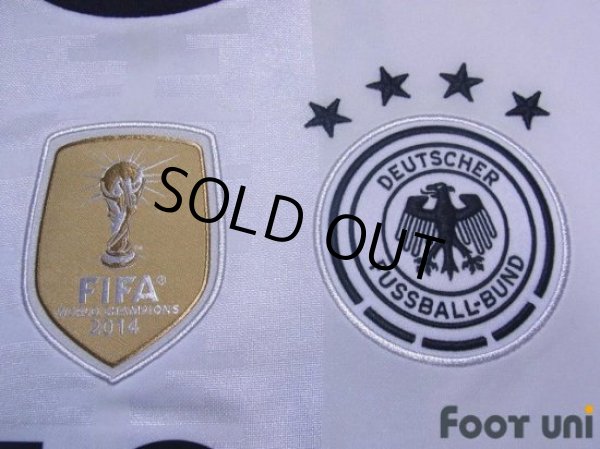 Photo6: Germany Euro 2016 Home Shirt #18 Kroos FIFA World Champions 2014 Patch/Badge (6)