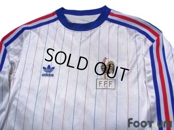 Photo3: France 1978-1980 Away Long Sleeve Reprint Shirt (3)