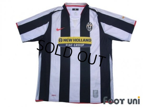 Photo1: Juventus 2007-2008 Home Shirt (1)
