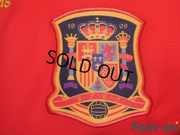 Photo5: Spain 2010 Home Shirt #21 David Silva (5)