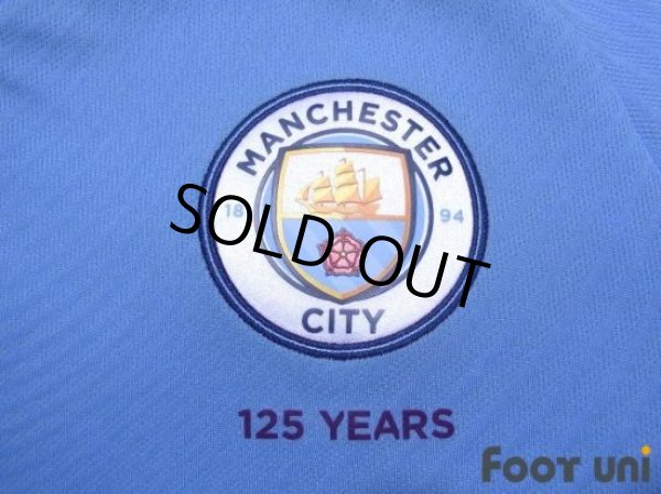 Photo5: Manchester City 2019-2020 Home Shirt 125th anniversary model (5)