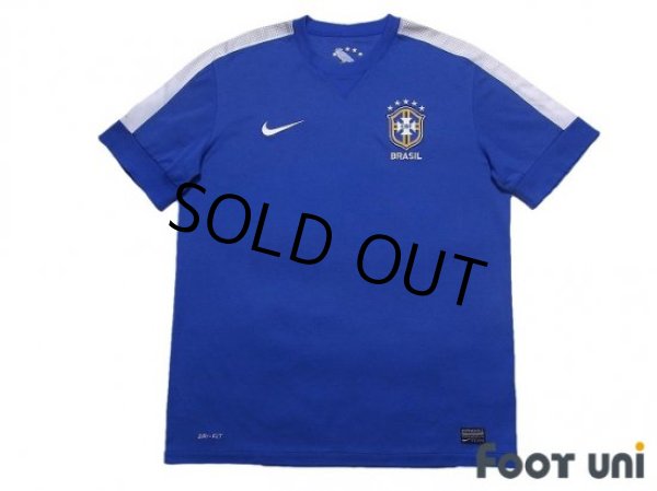 Photo1: Brazil 2013 Away Shirt (1)