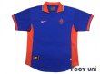 Photo1: Netherlands 1997 Away Shirt (1)