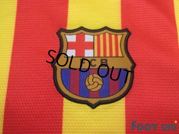 Photo5: FC Barcelona 2013-2014 Away Shirt LFP Patch/Badge (5)