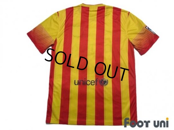 Photo2: FC Barcelona 2013-2014 Away Shirt LFP Patch/Badge (2)