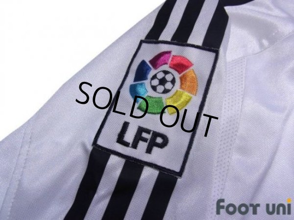 Photo5: Real Madrid 2004-2005 Home Long Sleeve Shirt LFP Patch/Badge (5)