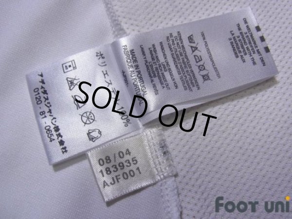 Photo8: Real Madrid 2004-2005 Home Long Sleeve Shirt LFP Patch/Badge (8)