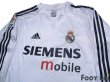 Photo3: Real Madrid 2004-2005 Home Long Sleeve Shirt LFP Patch/Badge (3)
