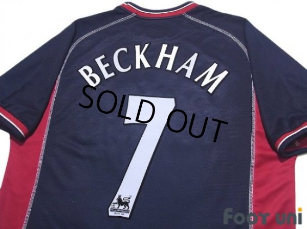 Photo4: Manchester United 2000-2001 Third Shirt #7 Beckham (4)