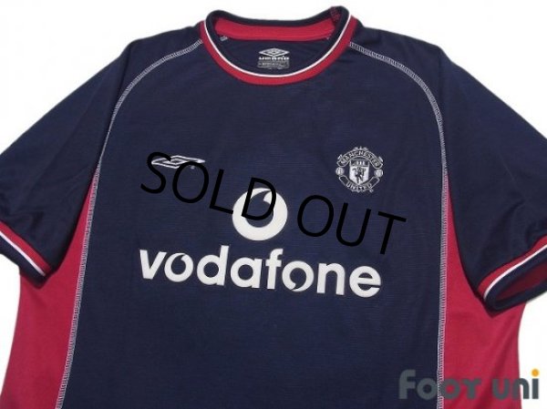 Photo3: Manchester United 2000-2001 Third Shirt #7 Beckham (3)