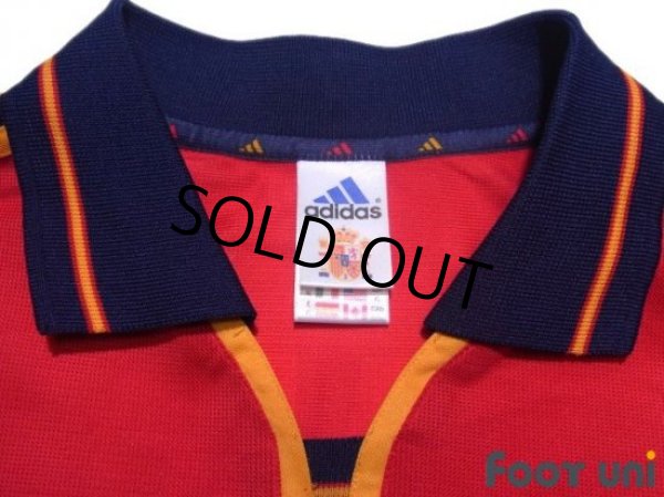 Photo5: Spain Euro 2000 Home Shirt #10 Raul UEFA Euro 2000 Patch/Badge UEFA Fair Play Patch/Badge (5)