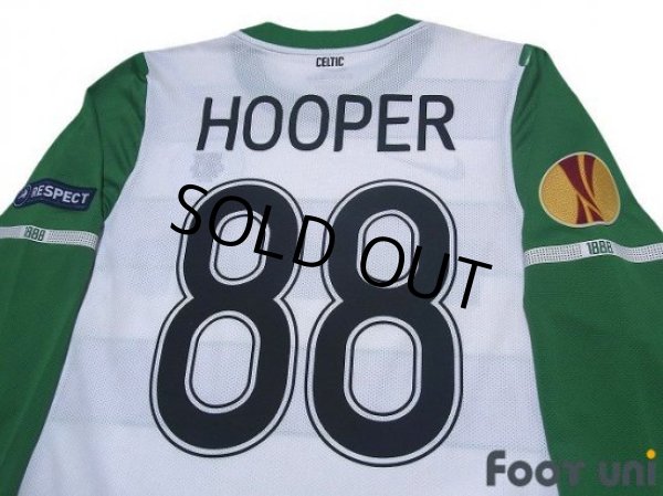 Photo4: Celtic 2011-2012 Away Authentic Long Sleeve Shirt #88 Gary Hooper UEFA Europa League Model (4)
