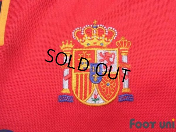 Photo6: Spain Euro 2000 Home Shirt #10 Raul UEFA Euro 2000 Patch/Badge UEFA Fair Play Patch/Badge (6)