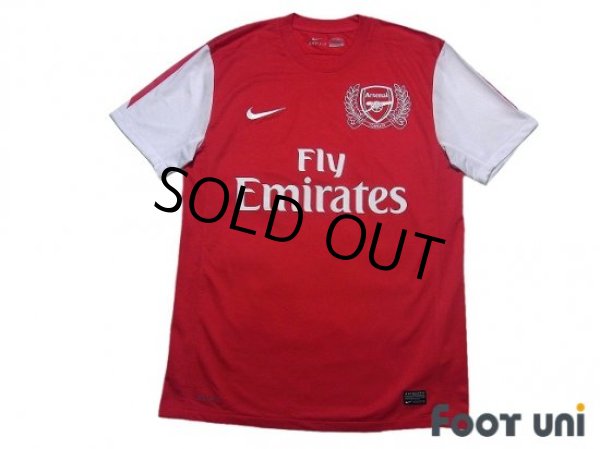 Photo1: Arsenal 2011-2012 Home Shirt (1)