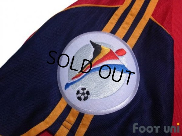 Photo7: Spain Euro 2000 Home Shirt #10 Raul UEFA Euro 2000 Patch/Badge UEFA Fair Play Patch/Badge (7)
