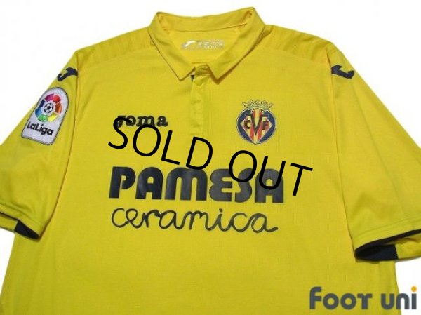 Photo3: Villarreal 2017-2018 Home Shirt La Liga Patch/Badge (3)