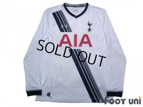 Photo1: Tottenham Hotspur 2015-2016 Home Long Sleeve Shirt (1)