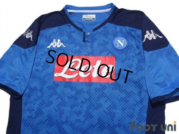 Photo3: Napoli 2019-2020 Home Shirt Champions League model (3)
