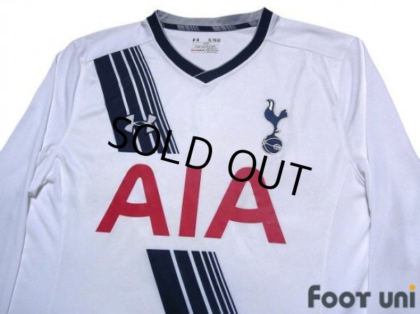 Photo3: Tottenham Hotspur 2015-2016 Home Long Sleeve Shirt (3)