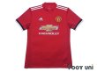 Photo1: Manchester United 2017-2018 Home Shirt Jersey (1)