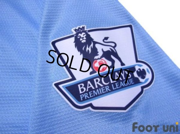 Photo6: Manchester City 2013-2014 Home Shirt Jersey BARCLAYS PREMIER LEAGUE Patch/Badge (6)
