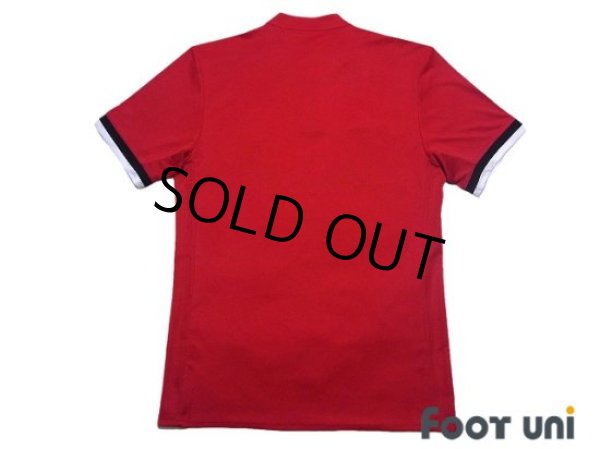 Photo2: Manchester United 2017-2018 Home Shirt Jersey (2)