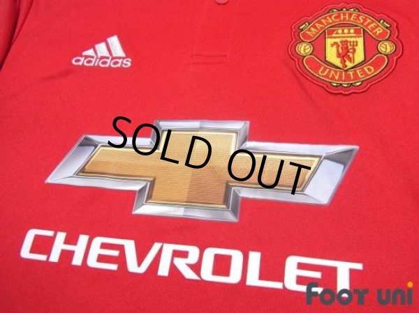 Photo6: Manchester United 2017-2018 Home Shirt Jersey (6)
