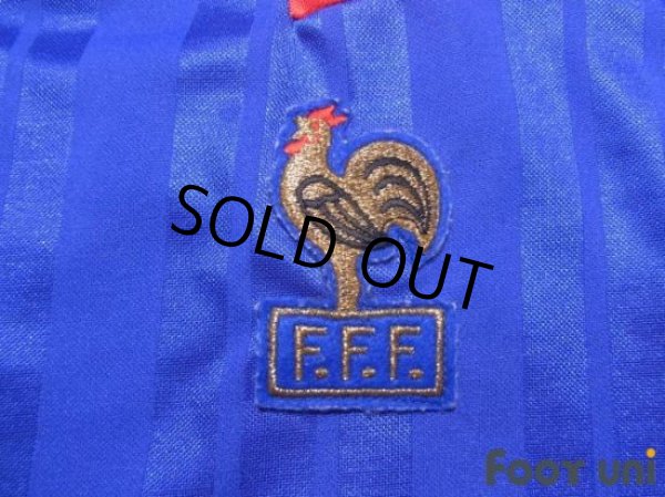 Photo5: France Euro 1992 Home Shirt Jersey (5)