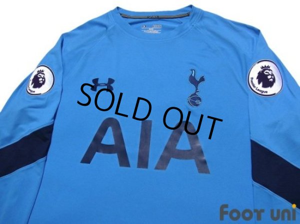 Photo3: Tottenham Hotspur 2016-2017 GK Long Sleeve Shirt Jersey Premier League Patch/Badge (3)