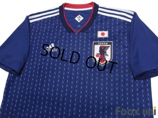 Photo3: Japan 2018 Home Shirt Jersey Russia World Cup Model (3)