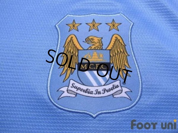 Photo5: Manchester City 2013-2014 Home Shirt Jersey BARCLAYS PREMIER LEAGUE Patch/Badge (5)