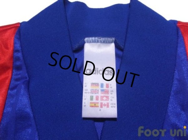 Photo4: France Euro 1992 Home Shirt Jersey (4)