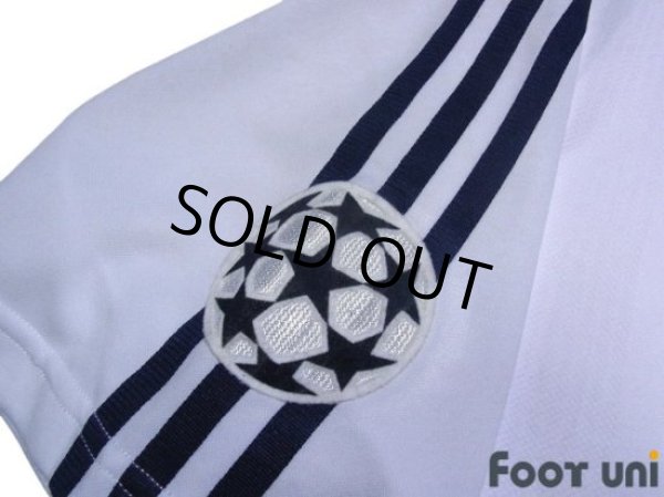 Photo7: Real Madrid 2001-2002 Home Centenario Shirt Jersey #5 Zidane Champions League Model Centennial Patch/Badge (7)