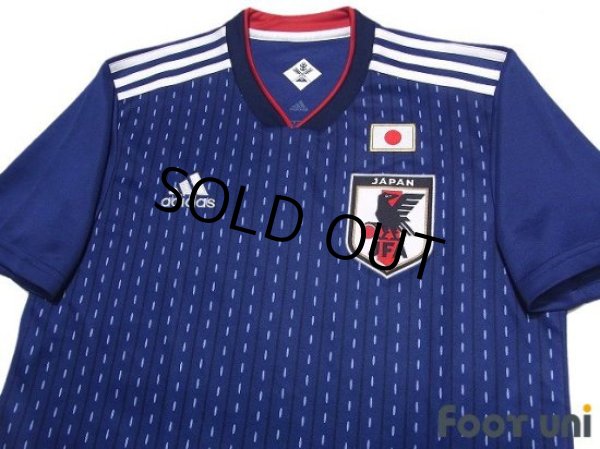 Photo3: Japan 2018 Home Shirt Jersey Russia World Cup Model (3)