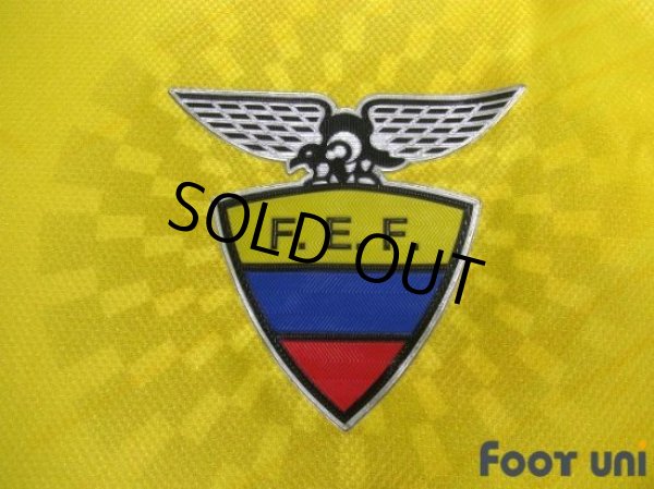 Photo5: Ecuador 2014 Home Shirt Jersey FIFA World Cup Brasil Model w/tags (5)